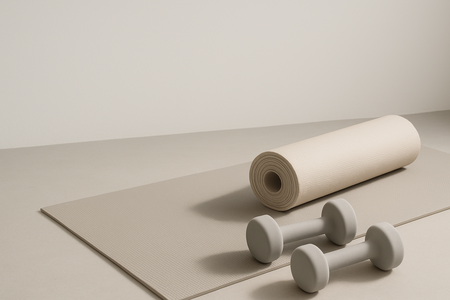 ich möchte simple minimalistisg Fitness foto